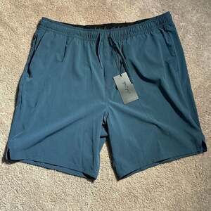 Bad Birdie Performance Golf Shorts, Slate Blue - Brand New with Tags